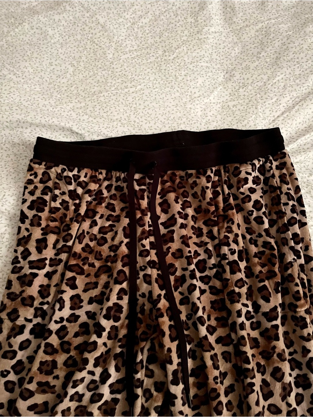 Secret Treasures Leopard Pj pants Brown & Black